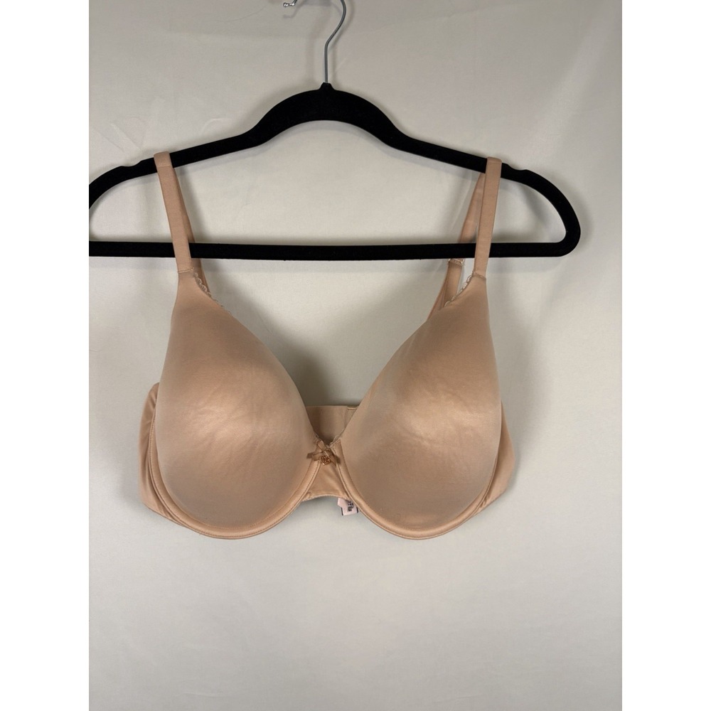 Victorias Secret Body By Victoria 36DDD Underwire Full Coverage Lined Bra Beige